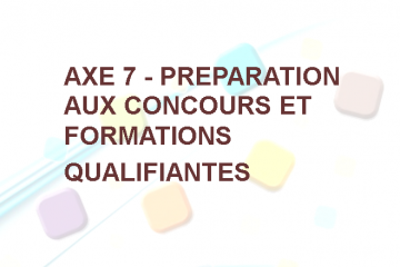 PAR 2016 : PROGRAMMES AXE 7